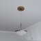 Ekena Millwork Cole PVC Ceiling Medallion (Fits Canopies up to 4 1/4"), Bright Coat Gold, 10"OD x 3 1/2"ID x 3/4"P CMP10COBGL - alternate 6